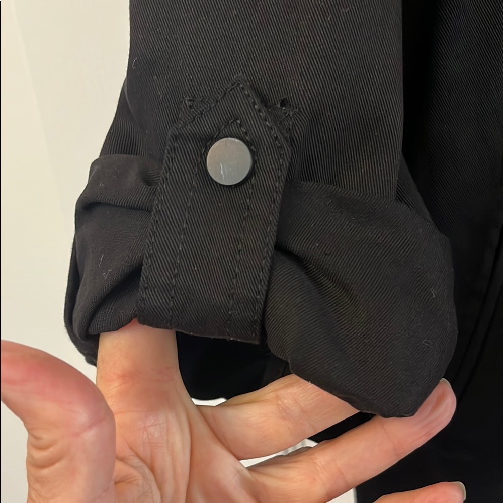 Workshop Black Tencel Utility Jacket - image 4